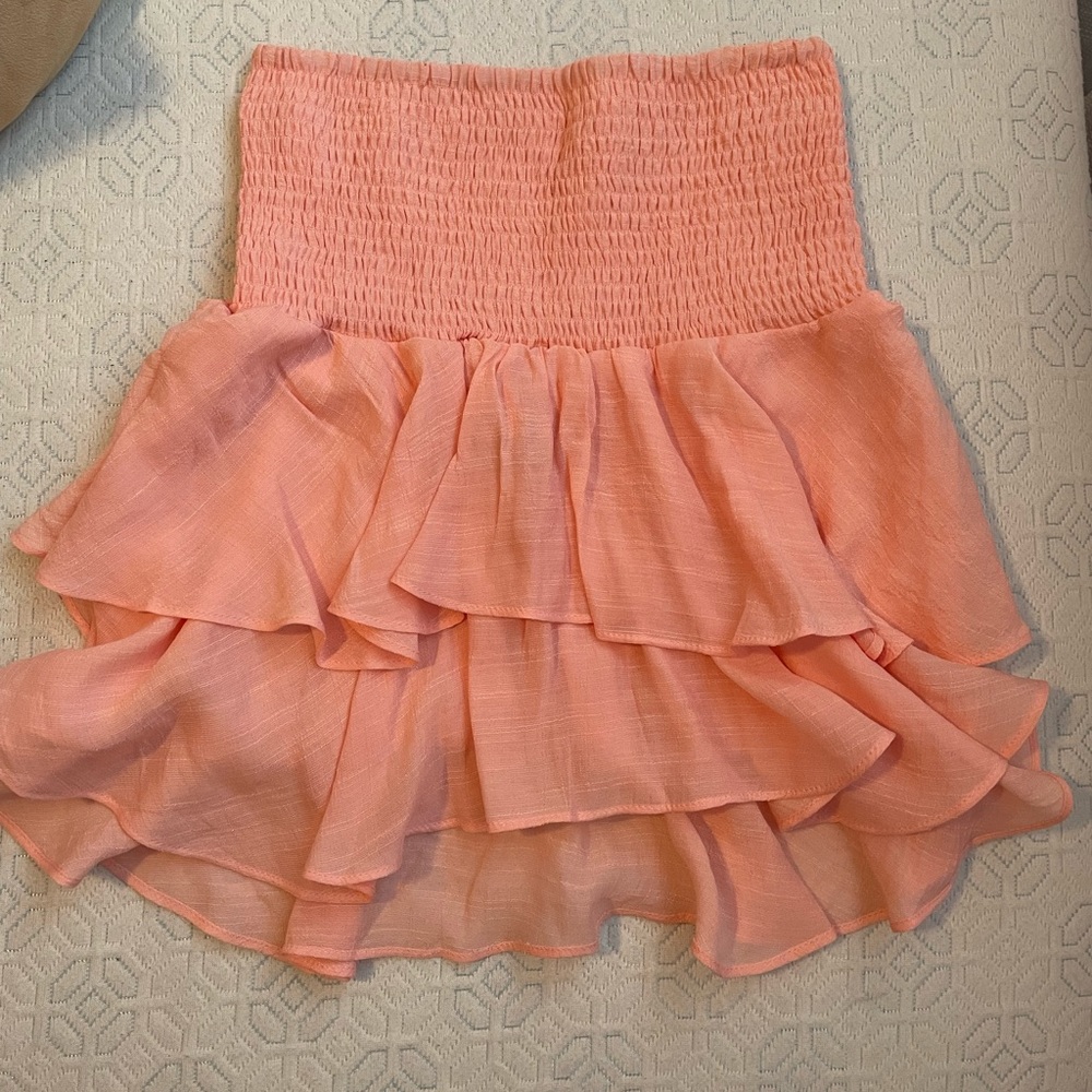 shein flowy mini skirt